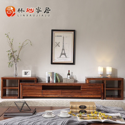 北美黑胡桃木电视柜LX24-2